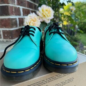 Dr Marten 1461 Mint Green loafer